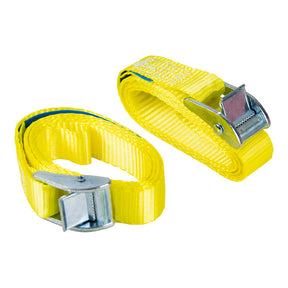 2 Piece Quick Release Cam Buckle 25mm x 2m 110kg - Monkey Grip