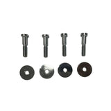 4 x Chrome Door Lock Striker Bolts Washers Fit For Holden HQ HJ HX HZ WB Torana LH LX UC DSLL-HLN002 - Machter