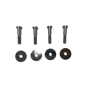 4 x Chrome Door Lock Striker Bolts Washers Fit For Holden HQ HJ HX HZ WB Torana LH LX UC DSLL-HLN002 - Machter