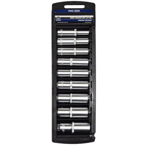 Deep Socket Set 9 Piece Metric 3/8" Drive - Tool King