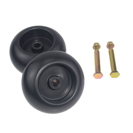 2 x 5" Deck Wheels & Bolts Fit For HUSQVARNA Ride On Mowers 532 13 39-57 , 532193406 - Machter