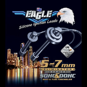 Eliminator Ignition Leads 4CYL Fits HONDA LEAD KIT E74549 - Eagle