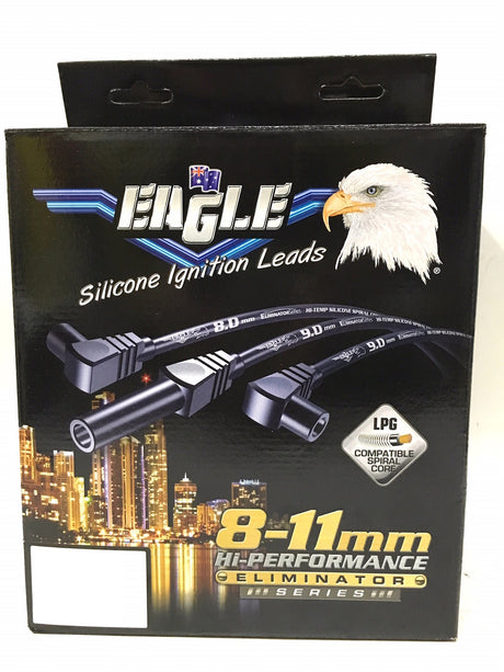 Eliminator Ignition Leads EAGLE 8mm Lead Set Suits 8Cyl Holden E8806 - Eagle | Universal Auto Spares