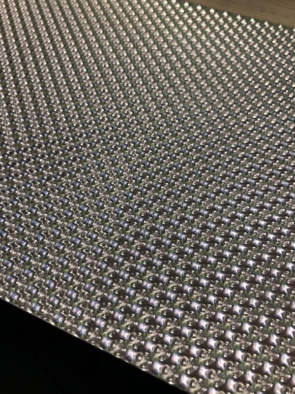 Heat Shield Embossed Aluminium 300mmx500mm Car Hood Engine Heat Insulation Pad EAS-001 - Machter