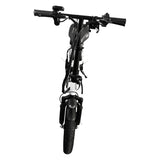 White Adult 1000W Electric Bike Foldable E Bicycle Mountain E Bikes 14" 3 Speed 50km/h EBIKE-003 - Machter