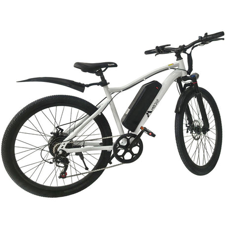 White 1500W Electric Bike 26'' E-MTB 48V Ebike Adult off Road City Bicycle Commuter - Machter