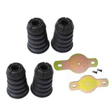 Front + Rear Bump Stops Kit Fit For Ford Maverick For Nissan Patrol GQ GU Y60 Y61 TB42 TD42 With Brackets EBSKIT-004 - Machter