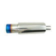 3.5" HKS 2" Inlet Cannon Exhaust Muffler Polished/Blued Tip Inspired ECC-002 - Machter