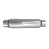3" For Megapower Exhaust Hotdog Resonator Muffler Glass Pack 12" Long High Flow - Machter