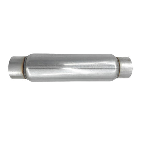3" For Megapower Exhaust Hotdog Resonator Muffler Glass Pack 12" Long High Flow - Machter