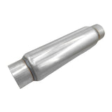 3" For Megapower Exhaust Hotdog Resonator Muffler Glass Pack 12" Long High Flow - Machter