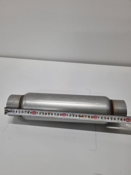 3" For Megapower Exhaust Hotdog Resonator Muffler Glass Pack 12" Long High Flow - Machter