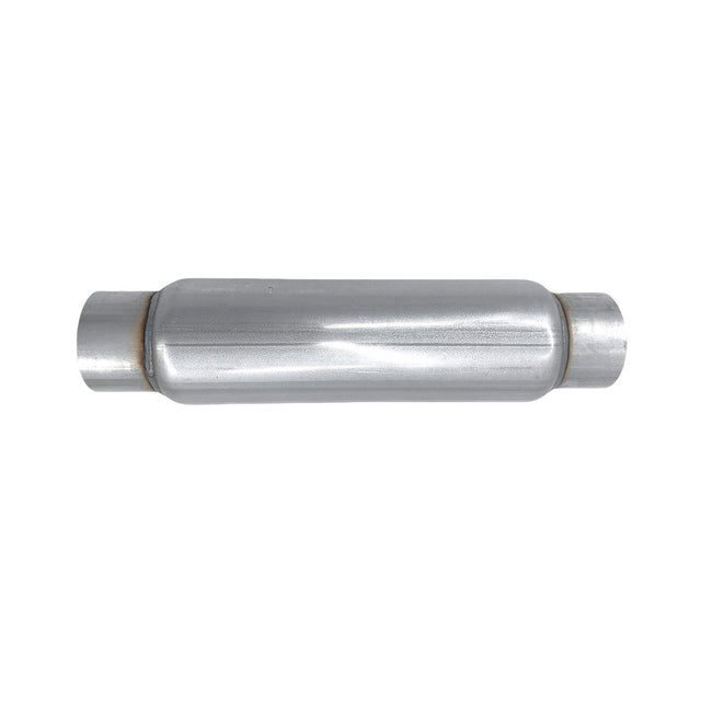 2.5" 12" Long Exhaust Hotdog Resonator Muffler Glass Pack High Flow Fit For Megapower ECC-004 - Machter