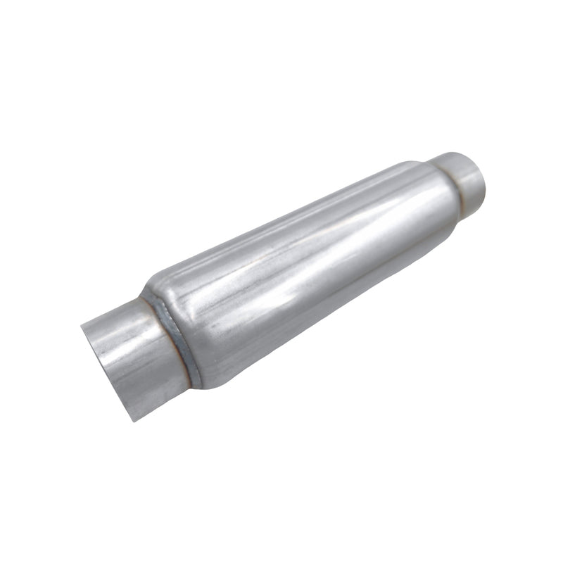 2.5" 12" Long Exhaust Hotdog Resonator Muffler Glass Pack High Flow Fit For Megapower - Machter