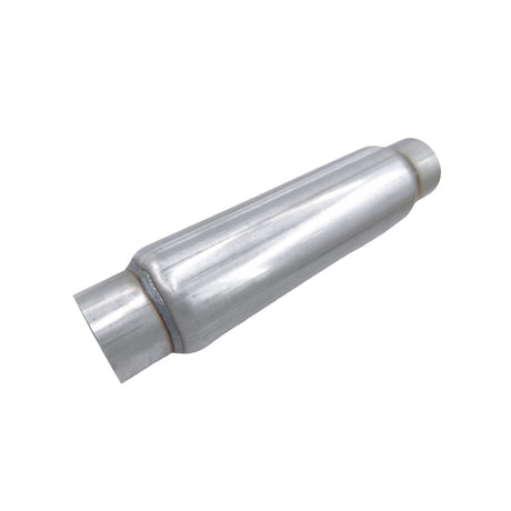 2.5" 12" Long Exhaust Hotdog Resonator Muffler Glass Pack High Flow Fit For Megapower - Machter