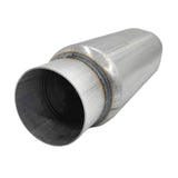 3" Exhaust Hotdog Resonator Muffler Glass Pack 9" Long High Flow ECC-008 - Machter