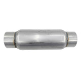 3" Exhaust Hotdog Resonator Muffler Glass Pack 9" Long High Flow - Machter
