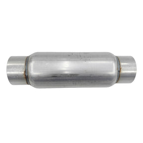 3" Exhaust Hotdog Resonator Muffler Glass Pack 9" Long High Flow - Machter