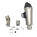 Modified Exhaust Muffler Pipe Silencer Fit For Kawasaki Z250 Ninja 250 300 2013-2016 ECC-KW003 - Machter