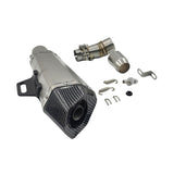 Modified Exhaust Muffler Pipe Silencer Fit For Kawasaki Z250 Ninja 250 300 2013-2016 ECC-KW003 - Machter