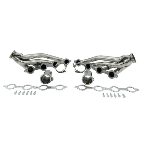 V-Band Manifold Header Fit For Camaro For Chevelle For Nova For Firebird V8 4.8L 5.3L 5.7L 6.0L 6.2L Engines ECC-LS001 - Machter