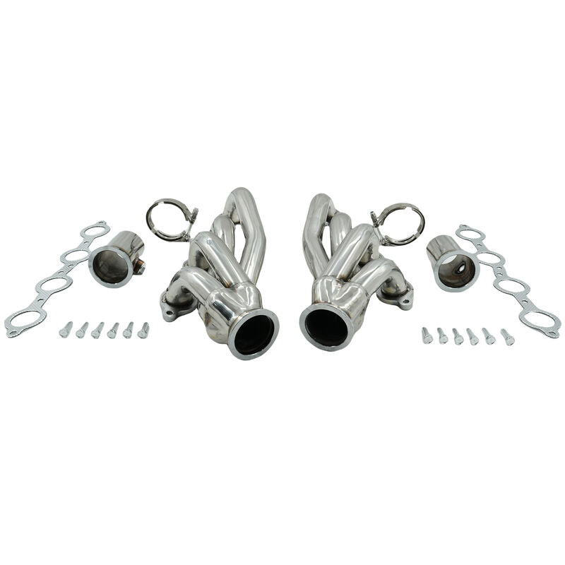 V-Band Manifold Header Fit For Camaro For Chevelle For Nova For Firebird V8 4.8L 5.3L 5.7L 6.0L 6.2L Engines - Machter