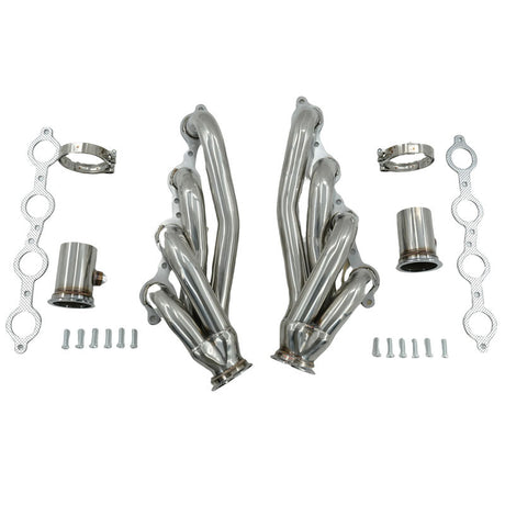 V-Band Manifold Header Fit For Camaro For Chevelle For Nova For Firebird V8 4.8L 5.3L 5.7L 6.0L 6.2L Engines - Machter