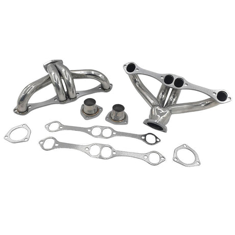 Manifold Exhaust Headers Fit For All Small Block Chevy V8 Engines 283 305 327 350 ECC-LS003 - Machter