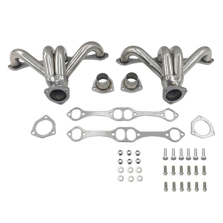 Manifold Exhaust Headers Fit For All Small Block Chevy V8 Engines 283 305 327 350 ECC-LS003 - Machter