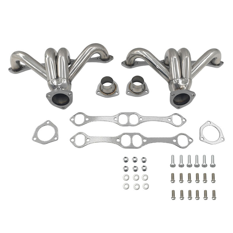 Manifold Exhaust Headers Fit For All Small Block Chevy V8 Engines 283 305 327 350 ECC-LS003 - Machter