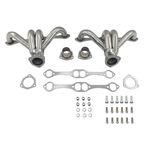 Manifold Exhaust Headers Fit For All Small Block Chevy V8 Engines 283 305 327 350 ECC-LS003 - Machter