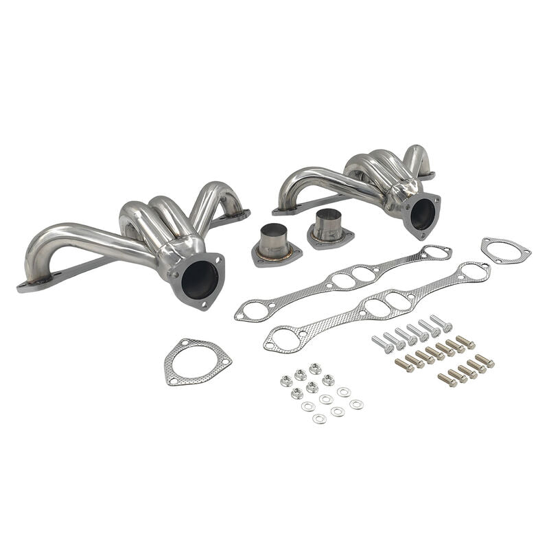 Manifold Exhaust Headers Fit For All Small Block Chevy V8 Engines 283 305 327 350 - Machter