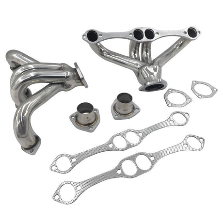 Manifold Exhaust Headers Fit For All Small Block Chevy V8 Engines 283 305 327 350 ECC-LS003 - Machter