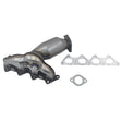 Manifold/Cat Converter With Gaskets Fit For Mitsubishi Triton MN ML 2.4L 4G64 07/2006-02/2015 ECC-MB001 - Machter