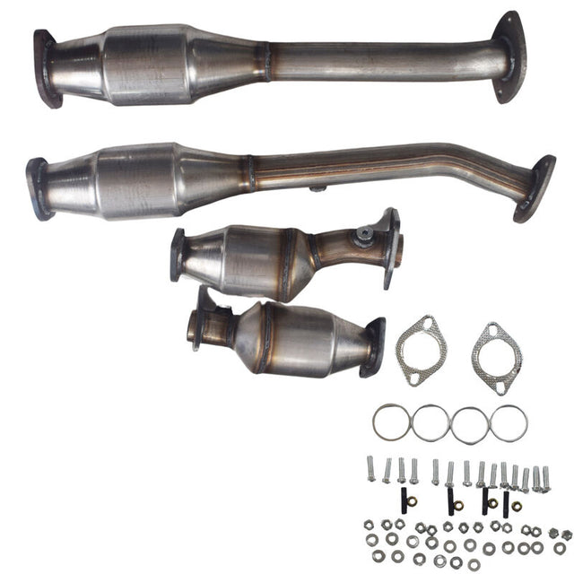 4 x Catalytic Converter Set Fit For Nissan Frontier 2005-2014 Pathfinder 4.0L 2005-2012 ECC-NS001 - Machter