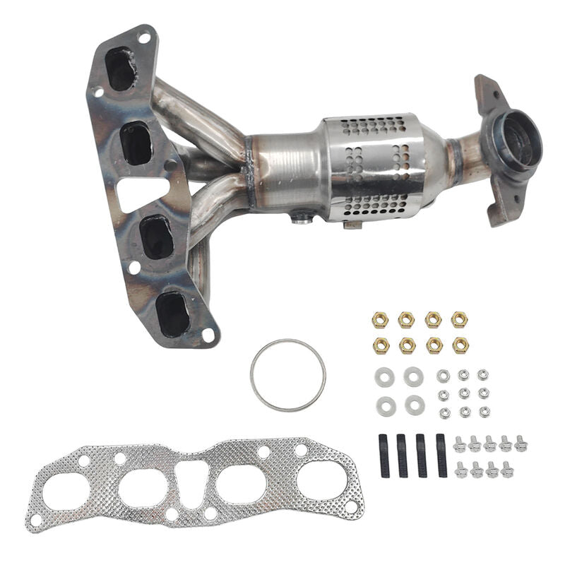 Manifold Catalytic Cat Converter Assembly Fit For Nissan X-Trail T30 Check Wagon 2.5L QR25DE 2001-2007 - Machter