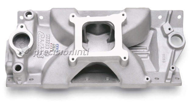 Victor JR. 23° Intake Manifold SB Chev 262 - 400 V8 ED2975 - Edelbrock - Inlet & Intake Manifolds - Edelbrock