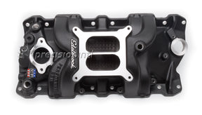 Performer RPM Intake Manifold Each SB Chev 262 - 400 V8 Black ED71013 - Edelbrock - Inlet & Intake Manifolds - Edelbrock