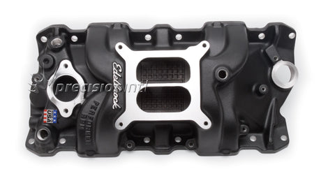 Performer RPM Intake Manifold Each SB Chev 262-400 V8 Black ED71013 - Edelbrock