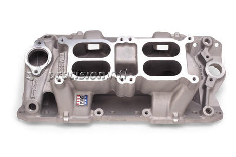 RPM Air- GAP Dual- Quad Intake Manifold SB Chev 262-400 V8 ED7525 - Edelbrock