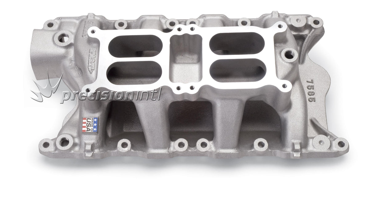 RPM Air - GAP Dual - Quad Intake Manifold Ford 351W V8 ED7585 - Edelbrock - Inlet & Intake Manifolds - Edelbrock