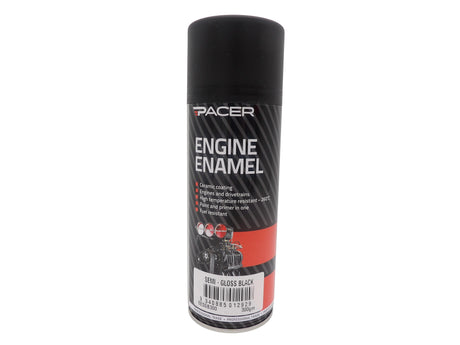 Engine Enamel Paint Semi-Gloss Black EESGB300 - Pacer