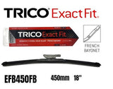 Exact Fit FB Beam Blade (450MM) (EU-18-450 + V-Adapt) EFB450FB - Trico | Universal Auto Spares
