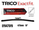 Exact Fit FB Beam Blade (475MM) (EU-19-475 + V-Adapt) EFB475FB - Trico | Universal Auto Spares