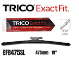 Exact Fit Slide Lock Beam Blade (475MM) (EUMER19) EFB475SL - Trico | Universal Auto Spares