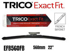 Exact Fit FB Beam Blade (560MM) (EU-22-560 + V-Adapt) EFB560FB - Trico | Universal Auto Spares