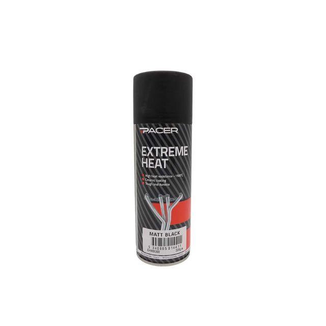 Extreme Heat Matt Black EHMB300 - Pacer - Engine Enamel & Heat Proof Paint - Pacer