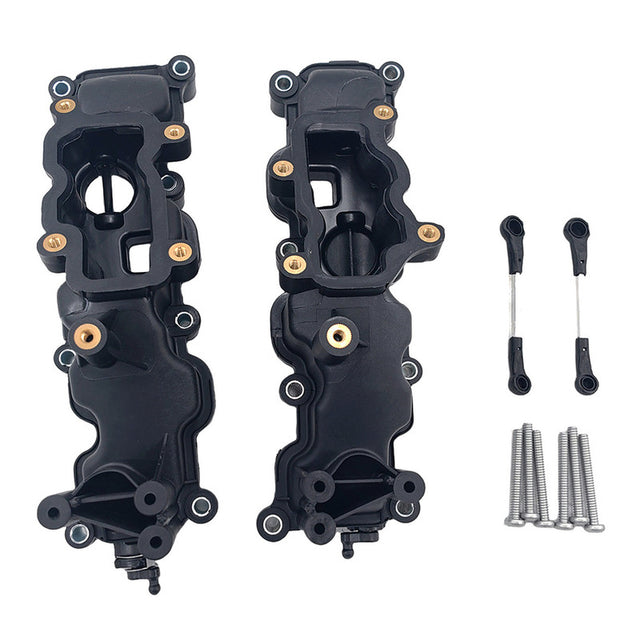 Pair Intake Manifold KIT Fit For Audi A4 A5 A6 A8 Q5 Q7 For Volkswagen Phaeton Touareg EIM-AU002-2PCS - Machter