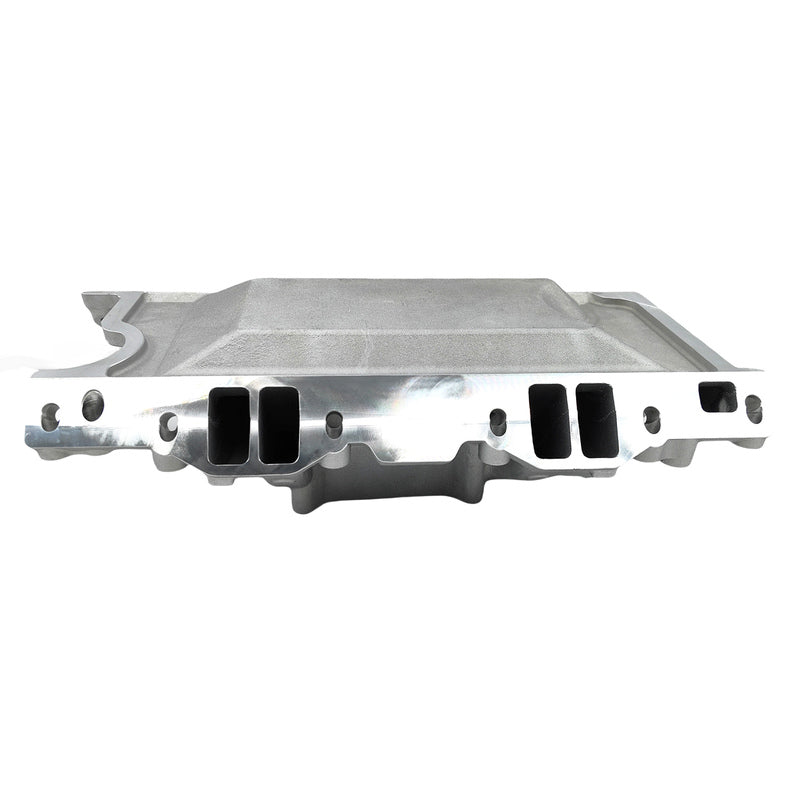 Engine Intake Manifold Dual Plane Silver Fit For Small Block Chrysler 318 340 360 - Machter