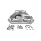 Engine Intake Manifold Dual Plane Silver Fit For Small Block Chrysler 318 340 360 - Machter